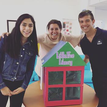 Classroom Product Design Challenge Creates Little Free Library